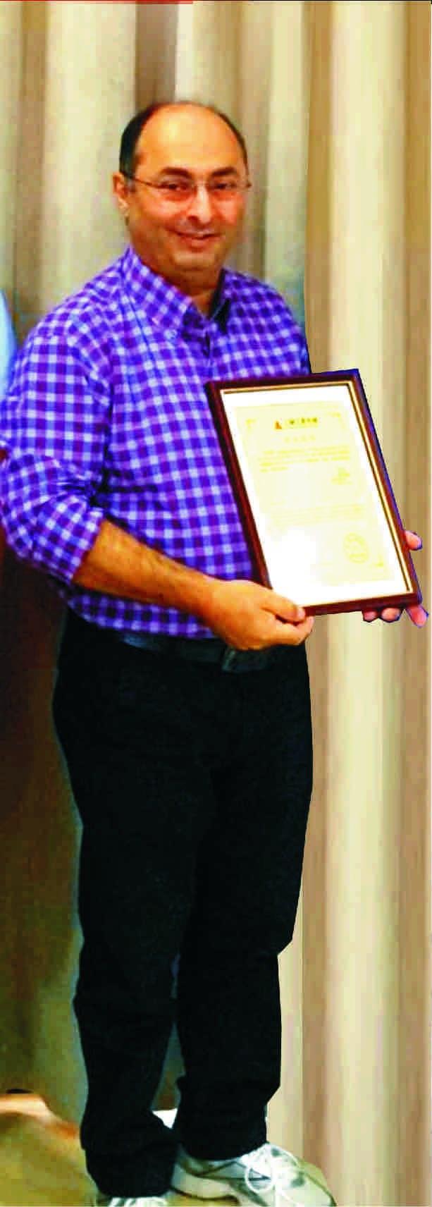 Mr. George Naim, Managing Director and Chief Engineer